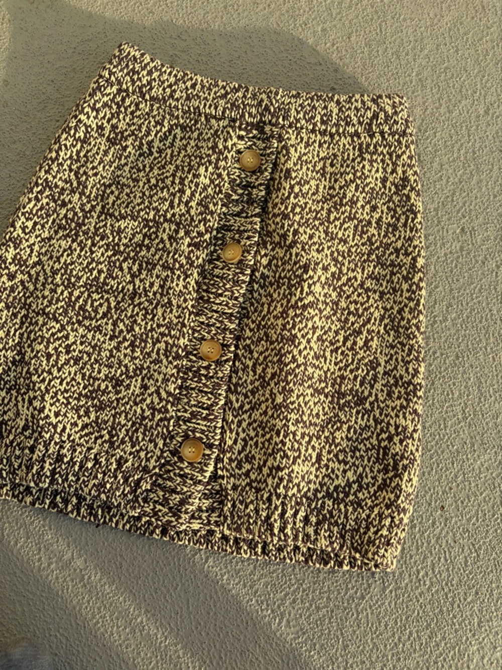 Nanushka Knit Mini Skirt